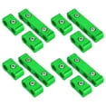 thumbnail image 1 of 4 Set 8mm Car Auto Engine Spark Plug Wire Separator Looms Divider Organizer Clamp Aluminum Alloy Green, 1 of 7