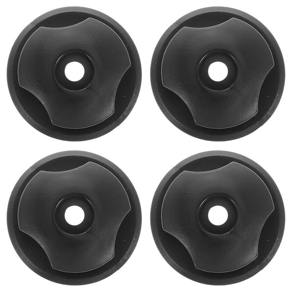 4 Set Foldable Pedals Trunk Hook 3.60X3.60X1.50CM Black