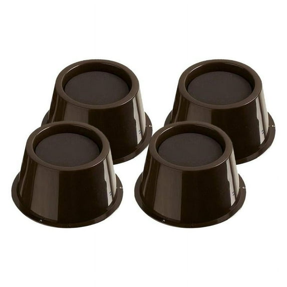 4/Set Furniture Legs Lifting Increased Pad Non-Slip Heavy Duty Appliance Couch Foot Bed Riser Strong Support for Sofa, Bed, Table