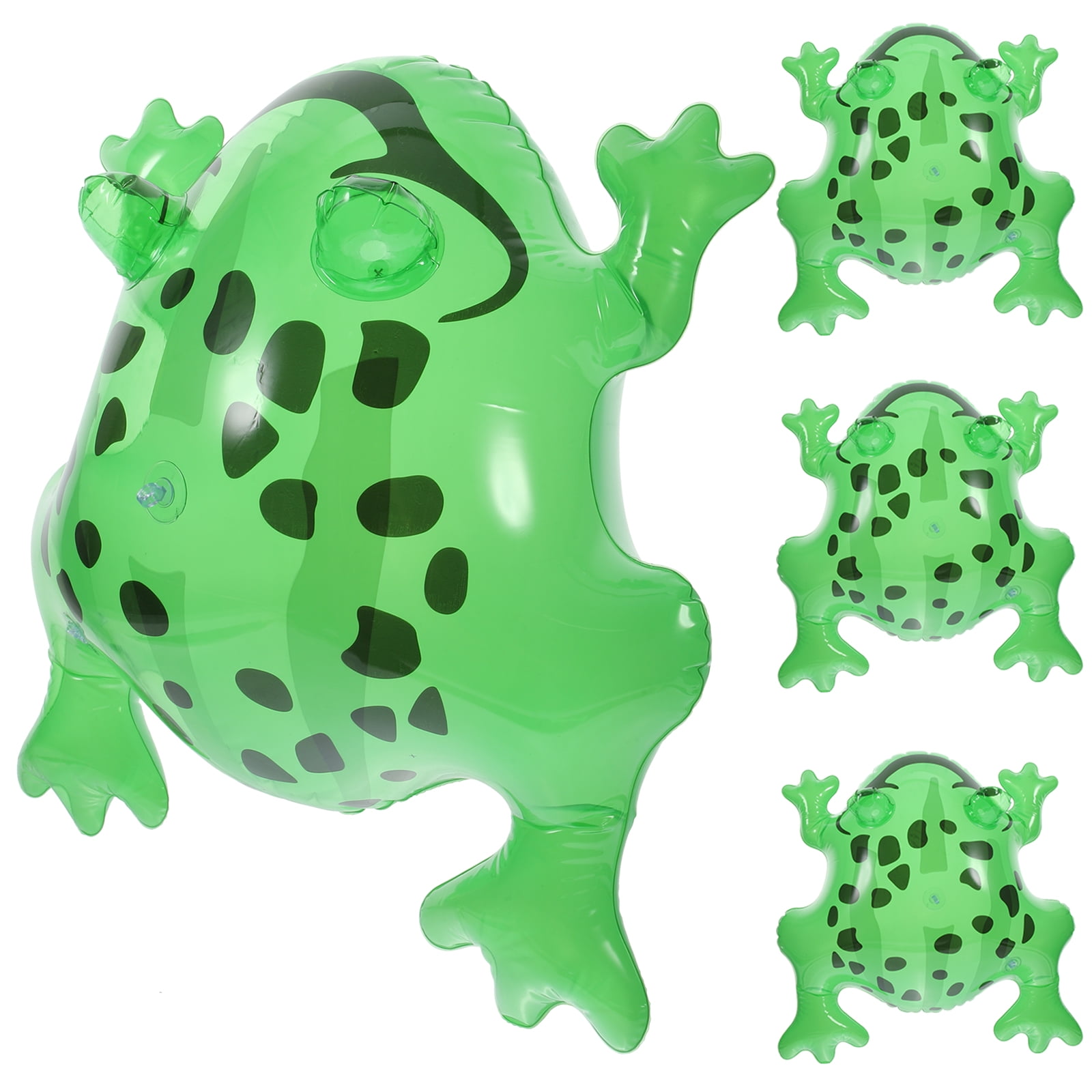 4 Set Inflatable Frog Balloon Bunjee Cords Halloween Party Decoration Pool Party