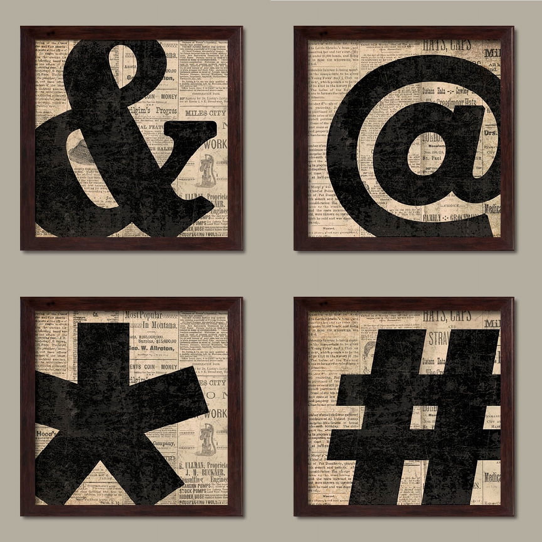 Brown Sign Symbols