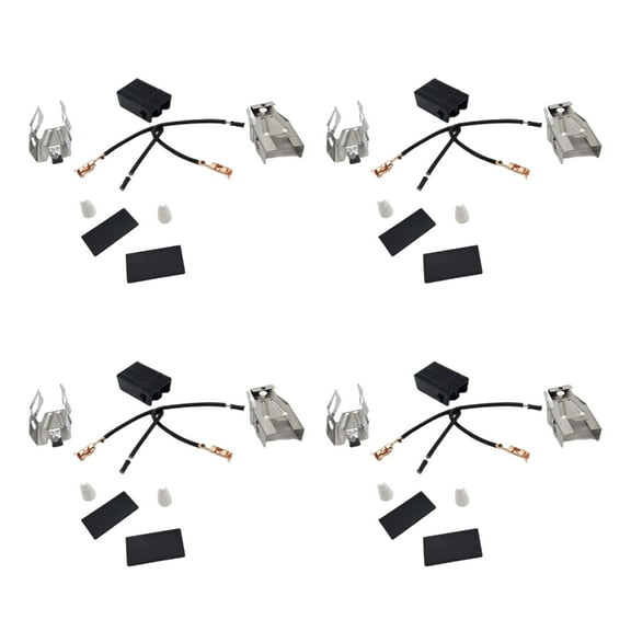4 Set Range Burners Receptacle Set Suitable for Durability Enhancing Performances