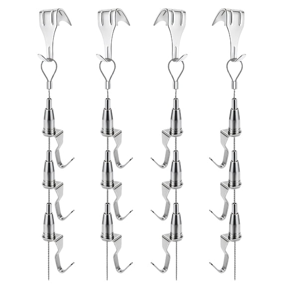 4 Set Reinforced Steel Wire Suitable for Adjustable Photo Frame and Decors