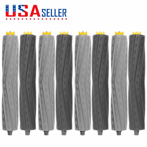 4 Set Replacement Debris Extractor Compatible for iRobot Roomba 800 Series 850 860 861 866 870 880 890 900 Series 960 980 981 985 Robotic