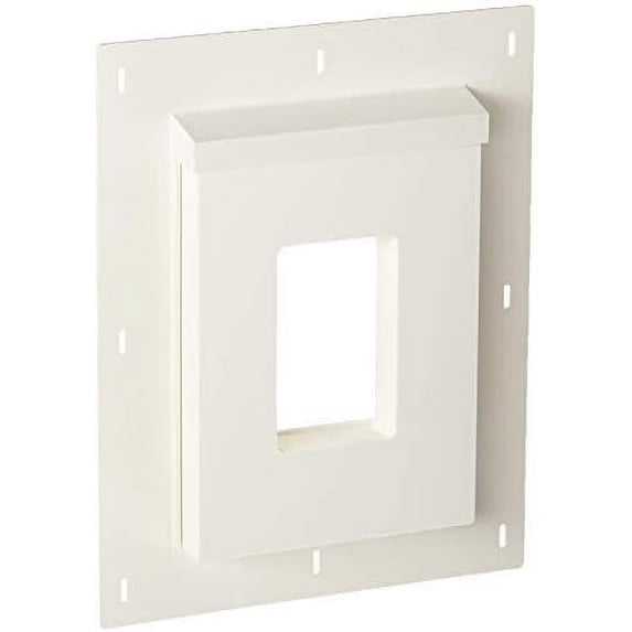 4 Set - SMR68TW Sturdimount Receptacle Primed Mounting Block, 6 in W X 8-1/2 in H, Fiber Cement