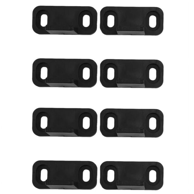 4 Set Sliding Barn Door Floor Guide Bottom Adjustable Dual Clip Floor