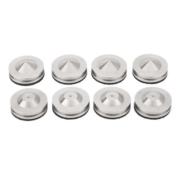 4 Set Speaker Stand Stainless Steel HiFi Audio Speaker Isolation Spike Stand Feet Pads Base