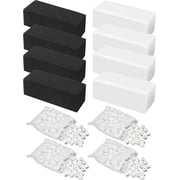 4 Set of Three-Stage Filtration Tank Filter Maintenance Kit for AquaClear 110 Power Filter, Includes Bio Sponge Filter Media, Foam Filter Pads, 2KG BioMax Media,for 60- to 110-Gallon Aquariums
