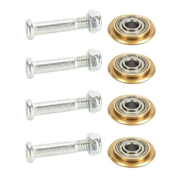 4 Set Tile Ceramic Cutter Tungsten Carbide Bearing Glass Cutter Blade Wheel For Tile Brick Cutting