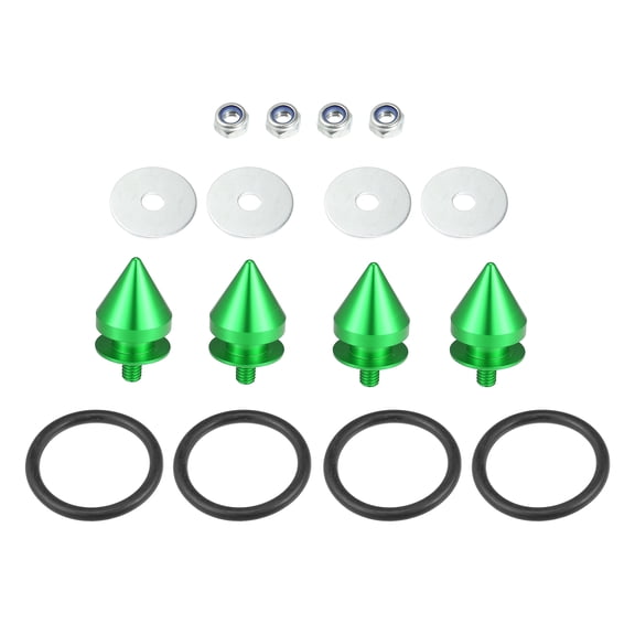 4 Set Umbrella Type Bumper Quick Release Quick Release Front Rear Bumper Fasteners Quick Green