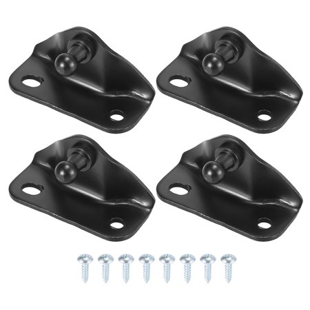 4 Set Vehicle Ball Studs Mounting Brackets for Gas Struts Shocks 61x25x30mm