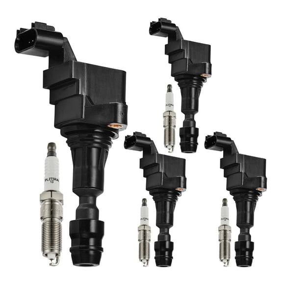 SPEEDWOW Set of 4 UF491 Ignition Coil Pack and XP5263 Spark Plugs Compatible with Chevy Cobalt HHR Malibu Captiva Compatible with Buick LaCrosse Regal 2.0L 2.4L L4 Replaces D522C 12578224