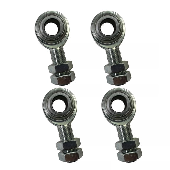 4 Set of Universal Round 3/4" DD Steering Shaft Support Bearing Heim Joint Street Rod