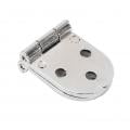 4 Sets 180 Degree Flap Hinge 0.09in Thickness Metal Folding Flip Top Hinge for Folding Table Sewing Machine