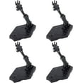 thumbnail image 1 of 4 Sets Black Action Figure Stand Assembly Action Figure Display Holder Display Model Support Stand with Iron Screws & Nuts for Multiple Models - 9.1x7.2x0.5 Inch diy, 1 of 6