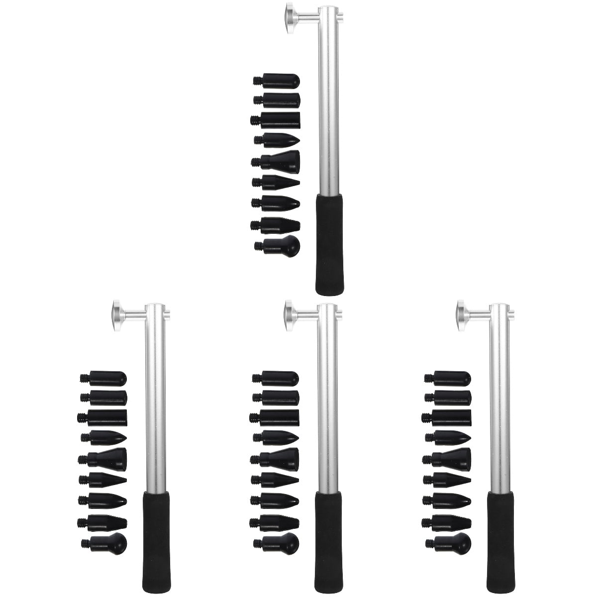 4 Sets Car Dent Repair Hammer Dent Removal Tap Down Tool Car Body