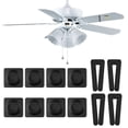 thumbnail image 1 of 4 Sets Ceiling Fan Blade Balancing Kit with 5GM Weights for Reduced Wobble, 1 of 8