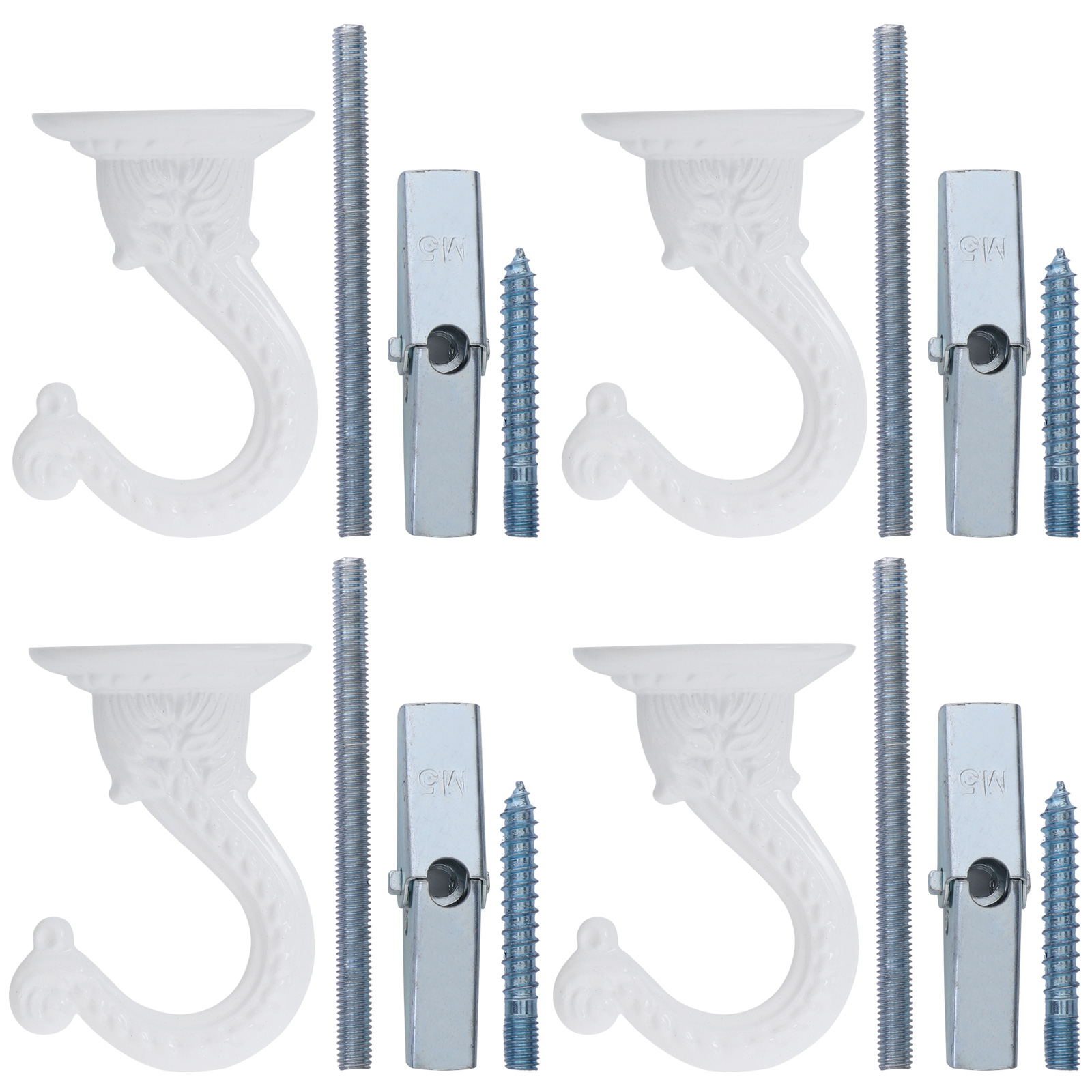 4 Sets Ceiling Hook Swag Hook Plant Hanging Ceiling Hanger Hook for