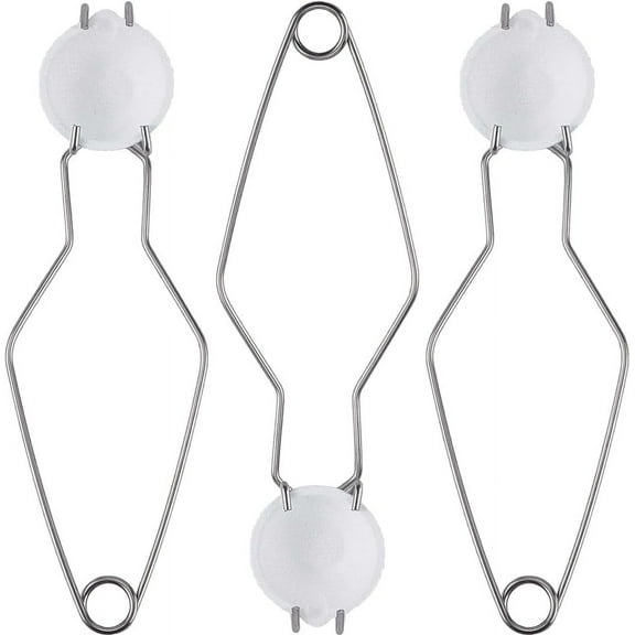 4 Sets Ceramic Melting Dish Melting Crucible Kit with Steel Whip Tongs Handle Quartz Melting Soldering Copper Gold Silver Bowl Cup Tool Set for Metal Jewelry Refining Casting Tools DIY Making Silver