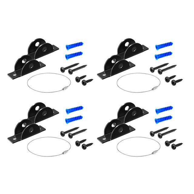 4 Sets Child Harness Universal Seat Belt Furniture Anti Tip Wall Strap