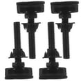 thumbnail image 1 of 4-Pack Adjustable Metal Furniture Legs for Couch, Chair, Table Extenders with Leveling Feet, and Optional Sizes, 1 of 6