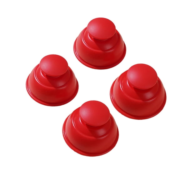 4 Sets Cupping Massage Cups Silicone Vacuum Suction Comfortable Material for Thighs Arms Legs Feet