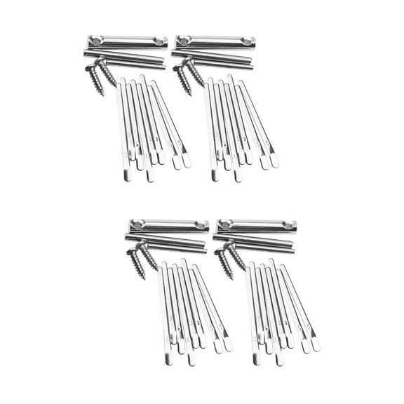 4-Pack Kalimba 8-Note Thumb Pianos for Beginners, Portable Music Instruments, Easy to Play and Learn