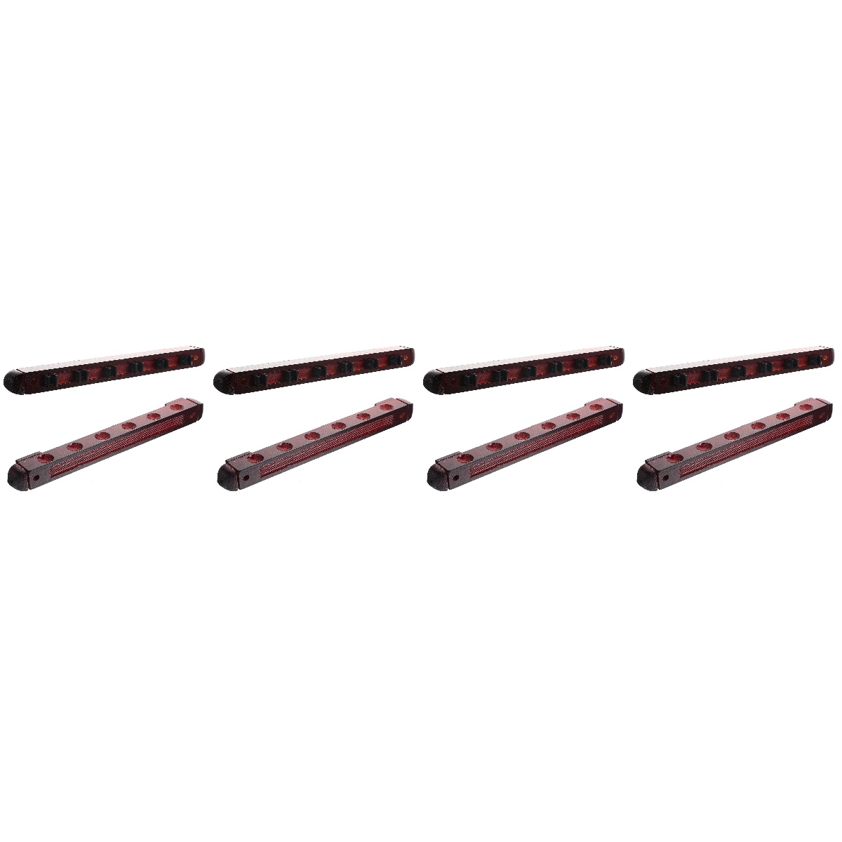 4 Sets Delicate Cue Holder Billiard Table Supplies Rod Rack Can 6 Cues