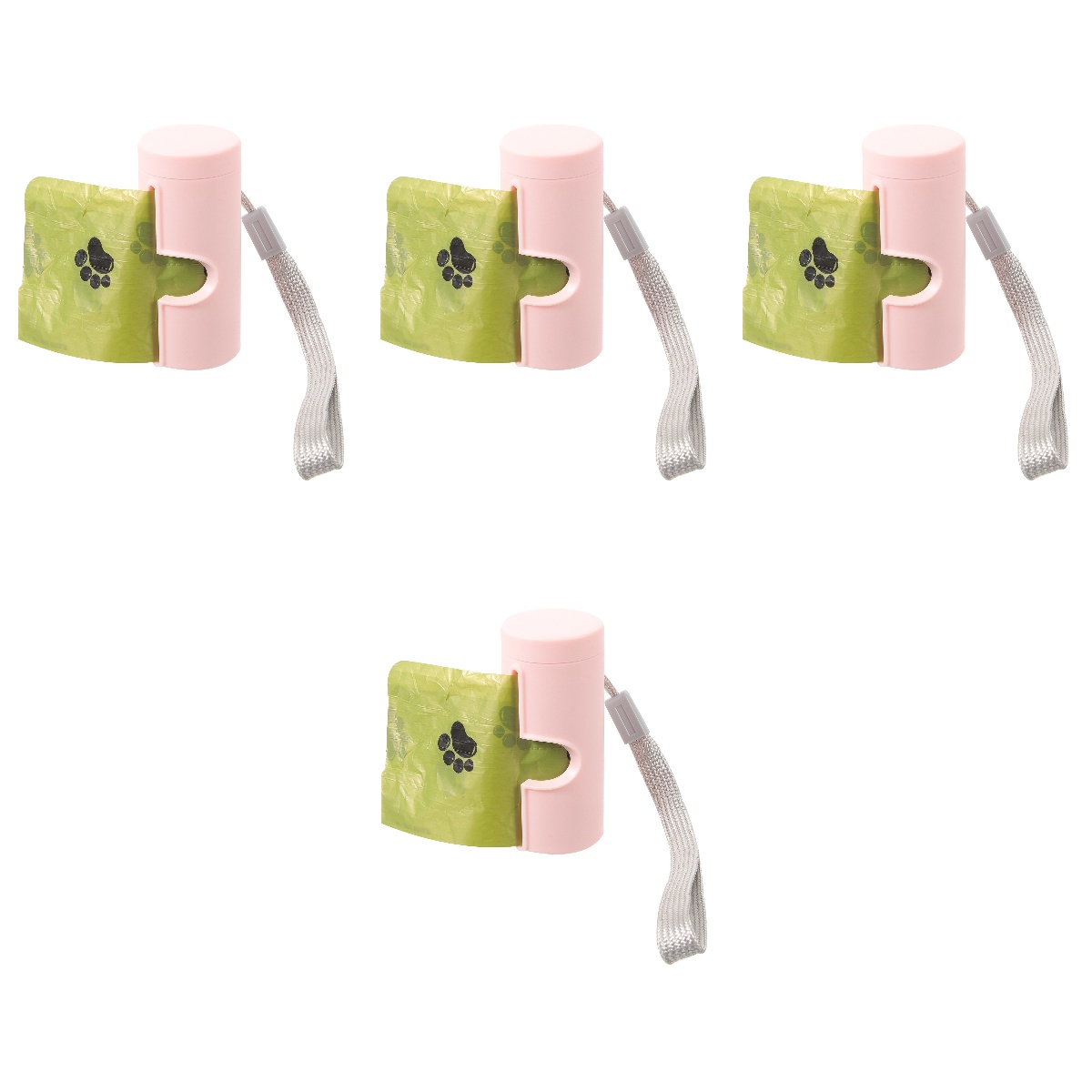 4 Sets Doggie Poop Trash Bag Dispenser Backpack Holder Travel - Walmart.com