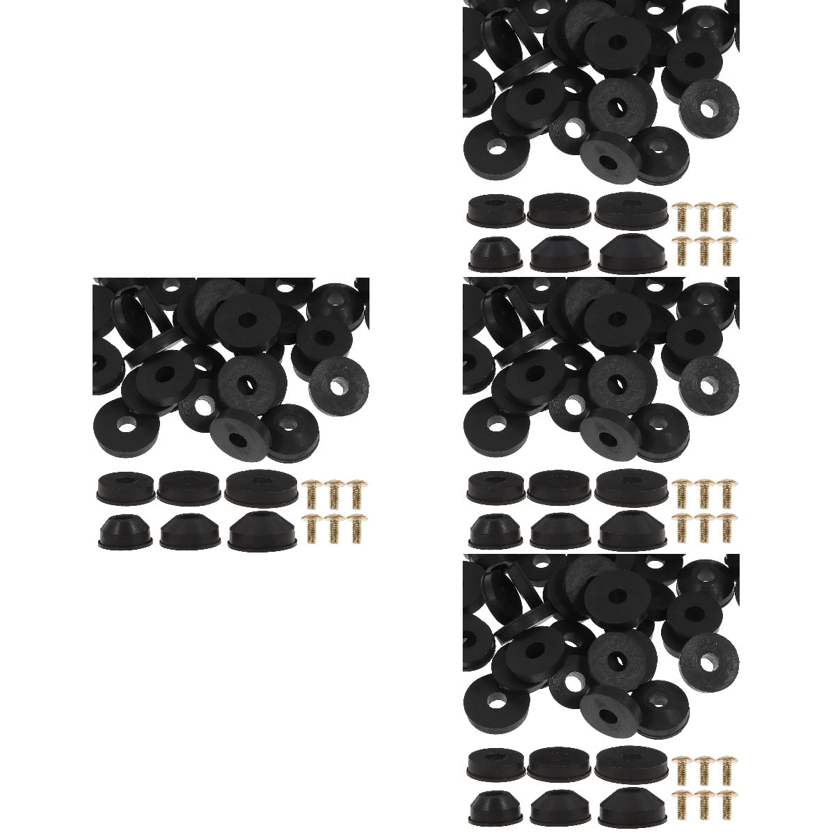 4 Sets Faucet Gasket Repair Accessory Washers Water Outdoor Spigot Kit