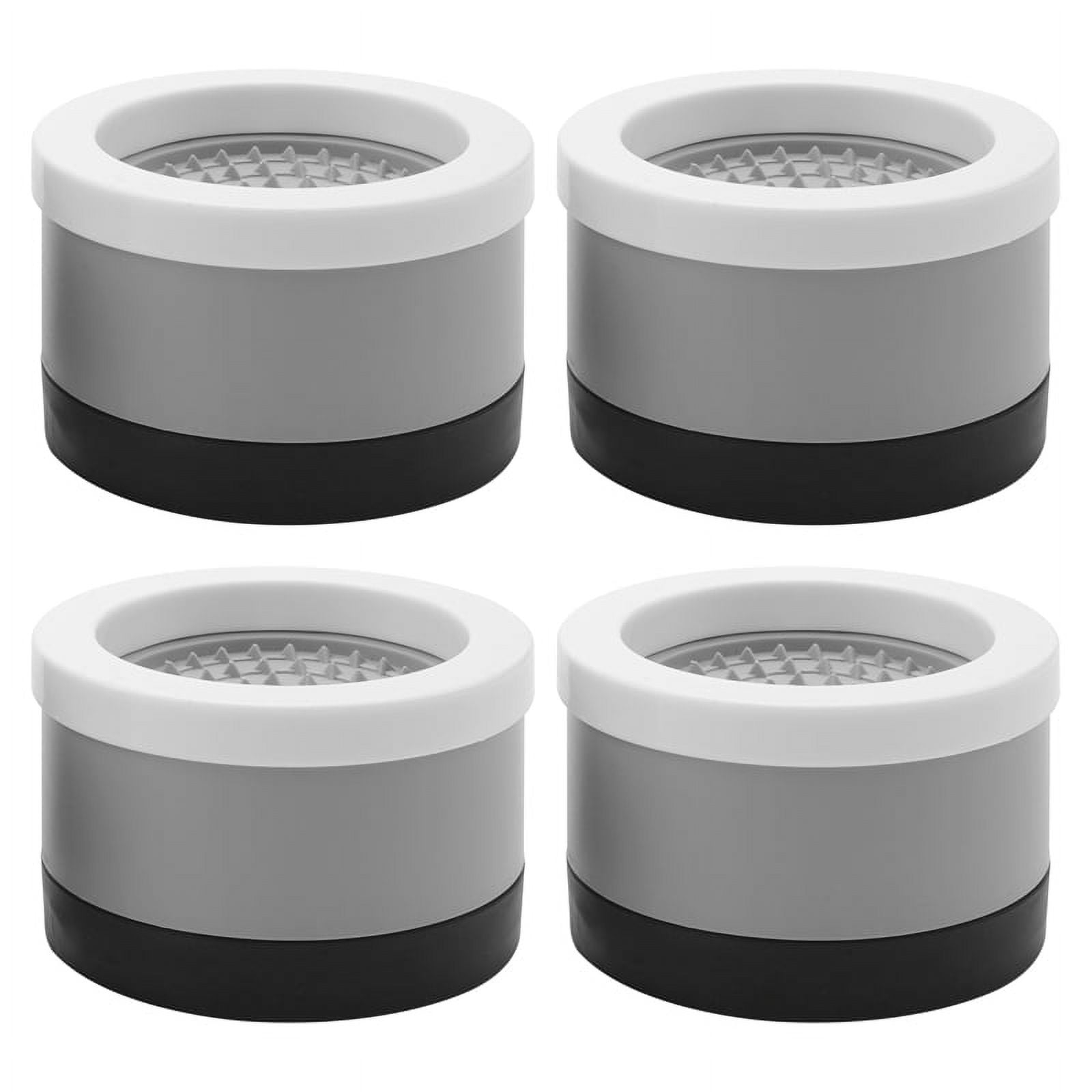 4 Sets Furniture Bed Risers Heavy Duty Round Bed Lifts Risers