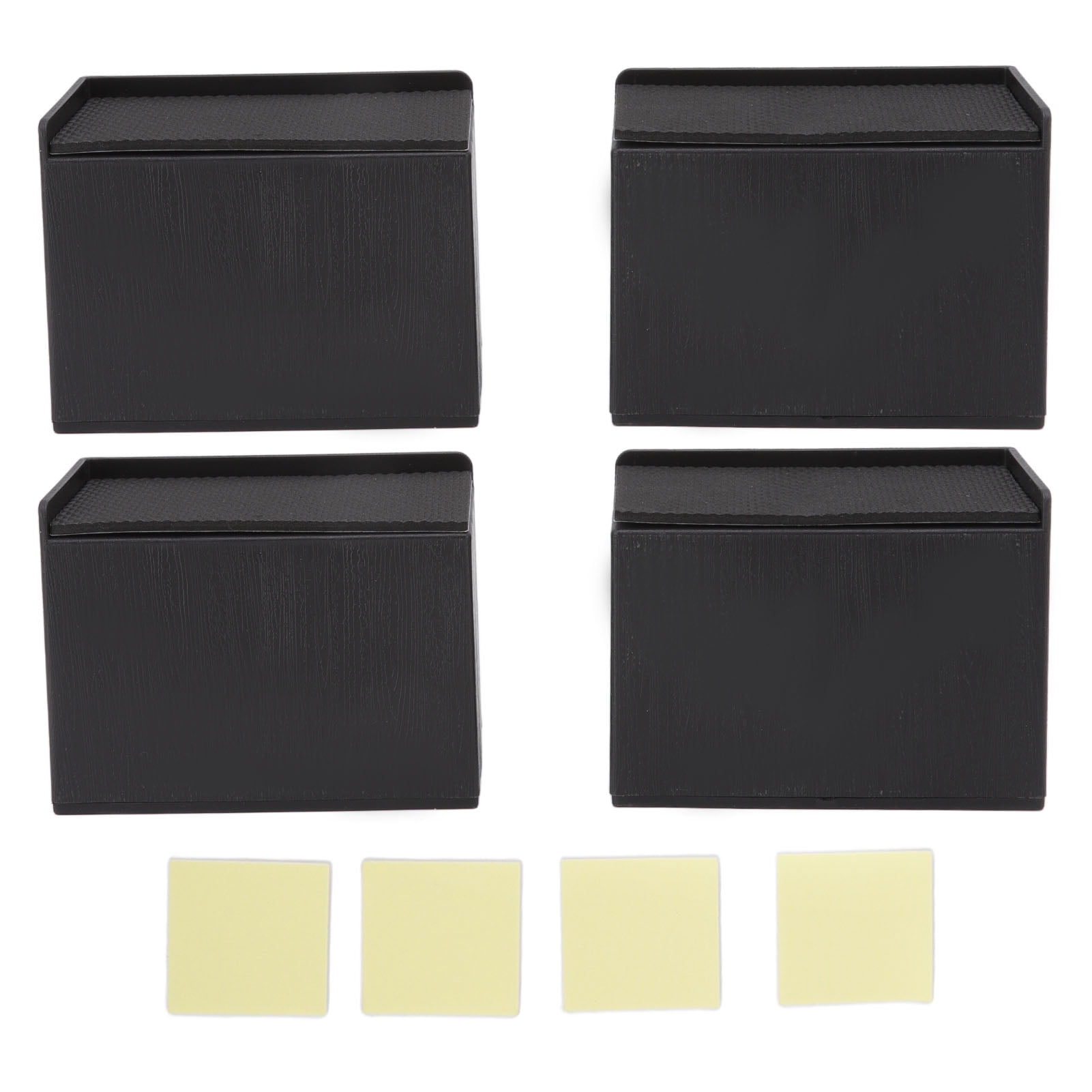 4 Sets Furniture Riser Skid Resistant Rubber L Shape Couch Risers for