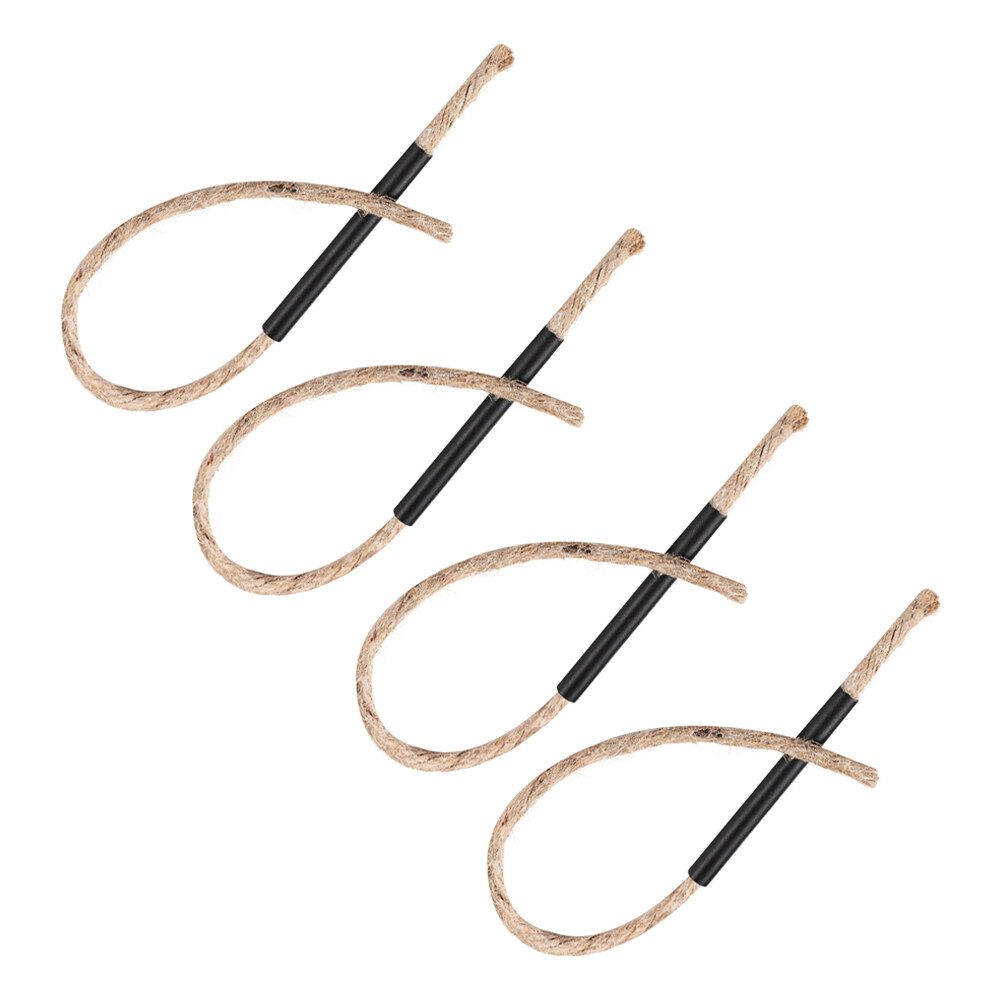 4 Sets Fuse Wick Outdoor Rope Cord Fire Starter Accessory Camping Flammable Cords Survival