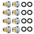 thumbnail image 1 of 4 Sets Garden Water Hose Repair Kits Fitting Female and Male Fix Extend Water Hose Connector 3/4 5/8, 1 of 7