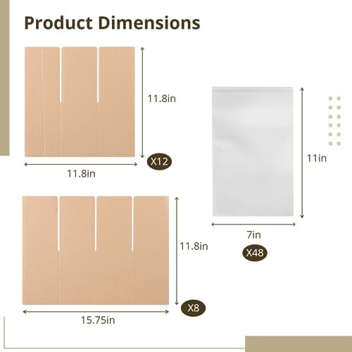 4 Sets Glass Divider Kits for Moving, Dish Packing Moving Box Kit ...