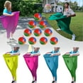 thumbnail image 1 of 4 Sets Granny Pants Yard Game Set, Hilarious Team Relay Game with Stretch Pants & Balls, Perfect Backyard Party Game for Adults & Families, 1 of 12