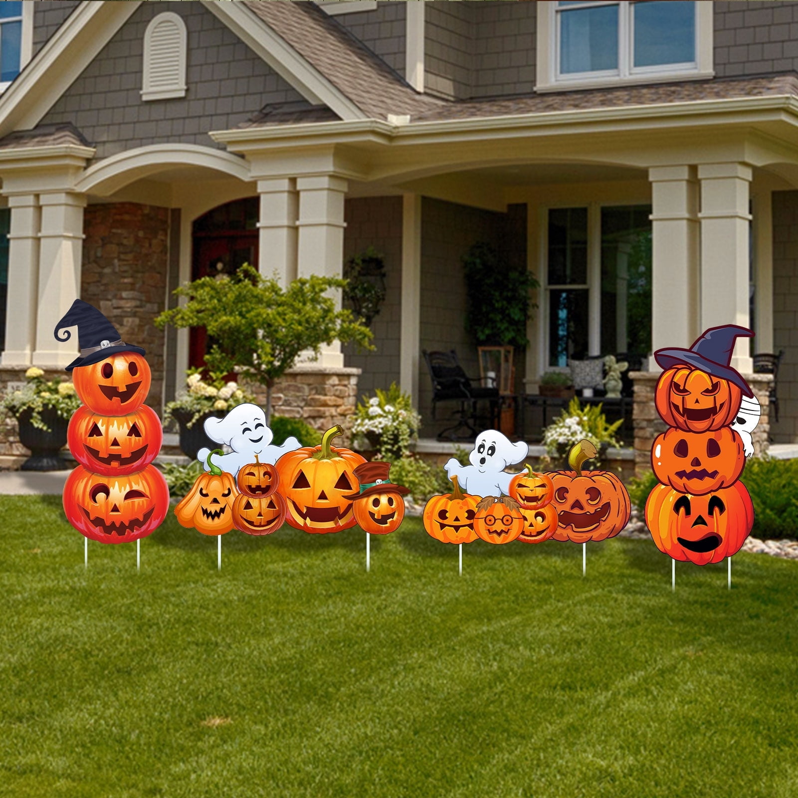 Halloween Decor Outdoor Yard Signs Halloween Decorations 6 Pack