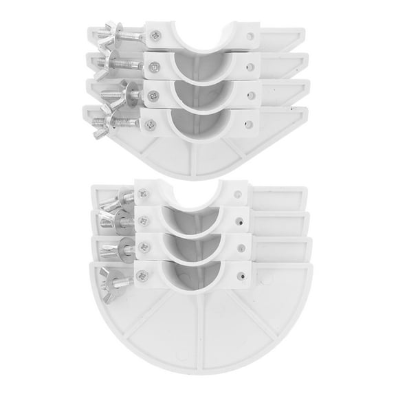 4 Sets Hanging Mold Artifact Drop-in Plates Water Tubes Pipe Plugging Hole Filling Template