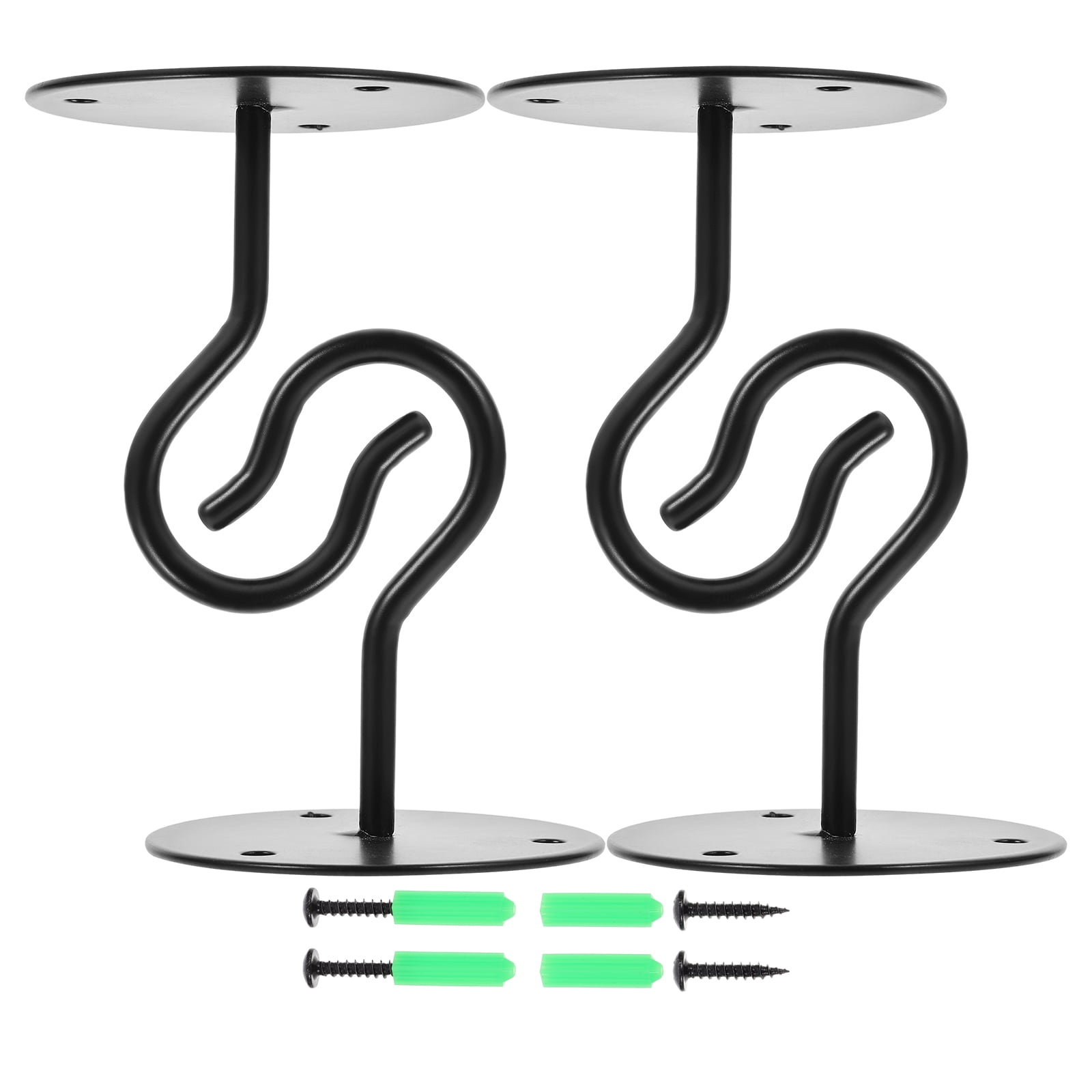 4 Sets Hanging Plant Hooks Ceiling Flower Basket Wall Mounted Lantern