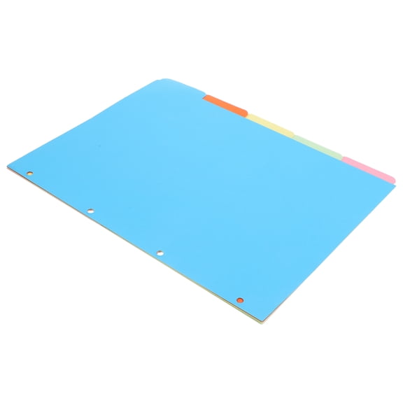 4 Sets Index Page Category Binder Tabs Dividers Notebook Pads Pocket Flagging Aesthetic Folder