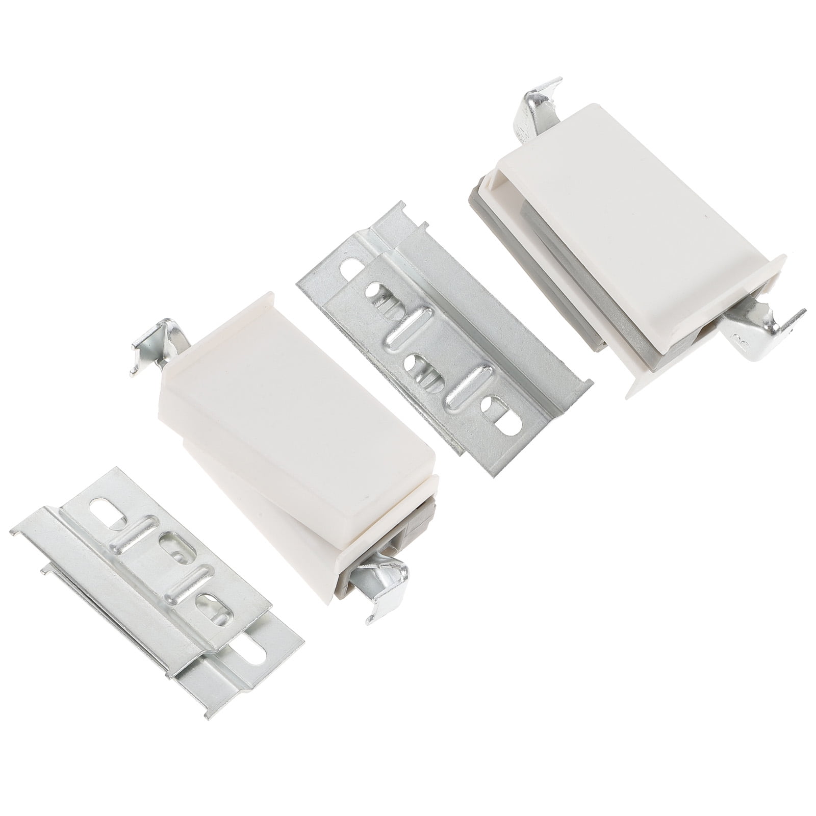 4 Sets Kitchen Metal Hanging Clothes Rack Hanger Cupboard Hinges