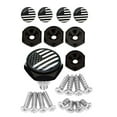 thumbnail image 1 of 4 Sets License Plate Screw Set American Flag License Plate Bolts Screws Cover, 1 of 6