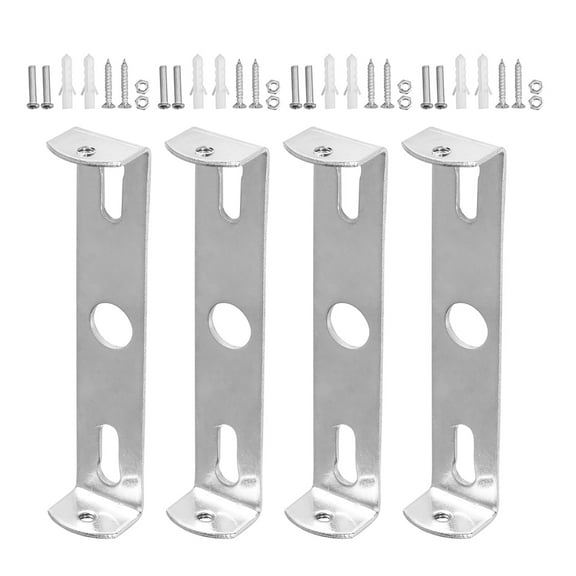 4 Sets Lighting Bracket Basket Fan Chain Decorations Ceiling Silver