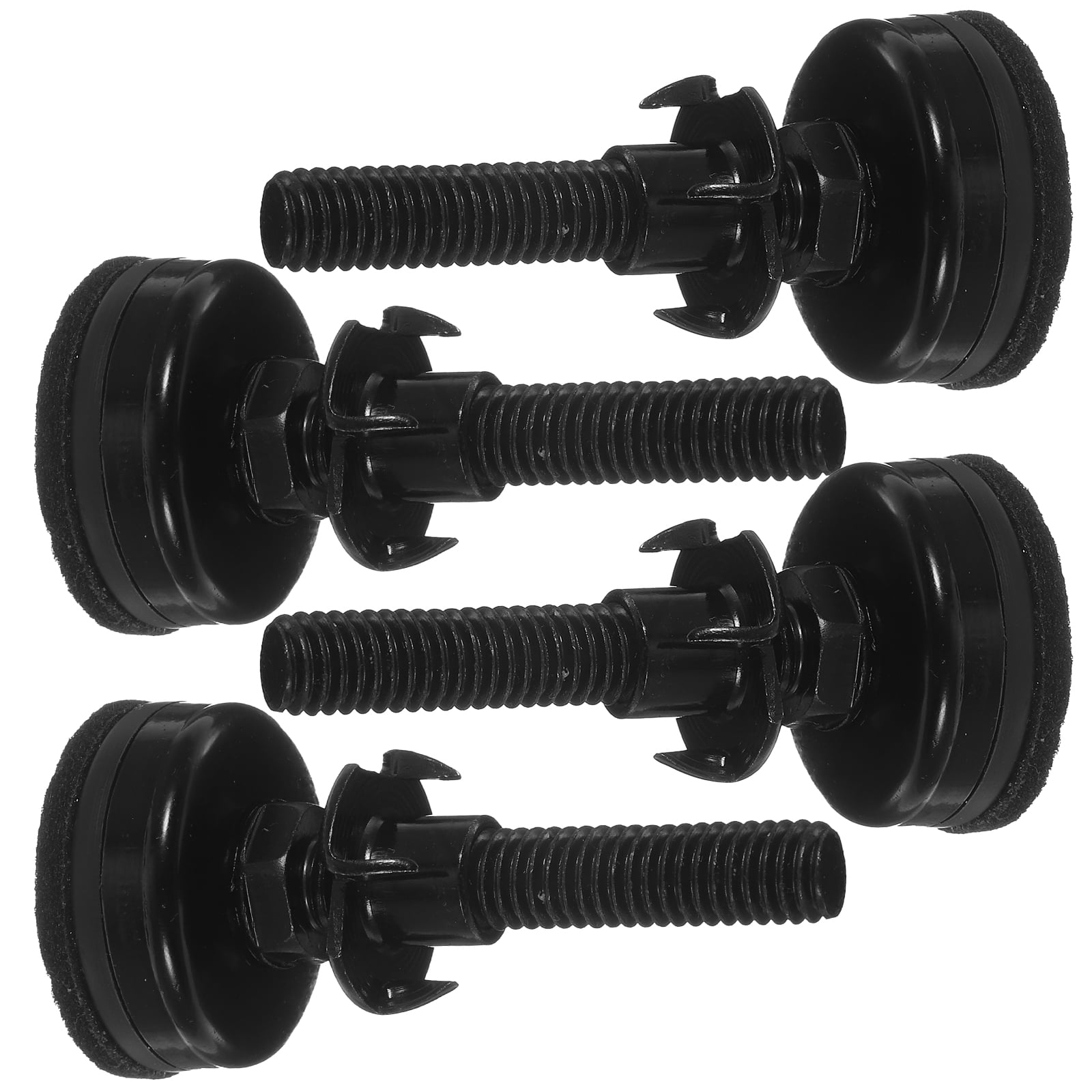 4 Sets Metal Table Legs Furniture Chair Extenders Iron