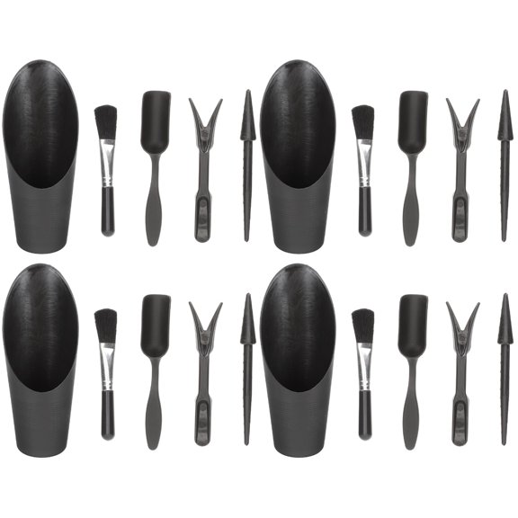 FONDOTIN Garden Tool Set with Rust-Resistant Accessories, Easy Storage, Tools for All Gardening Tasks