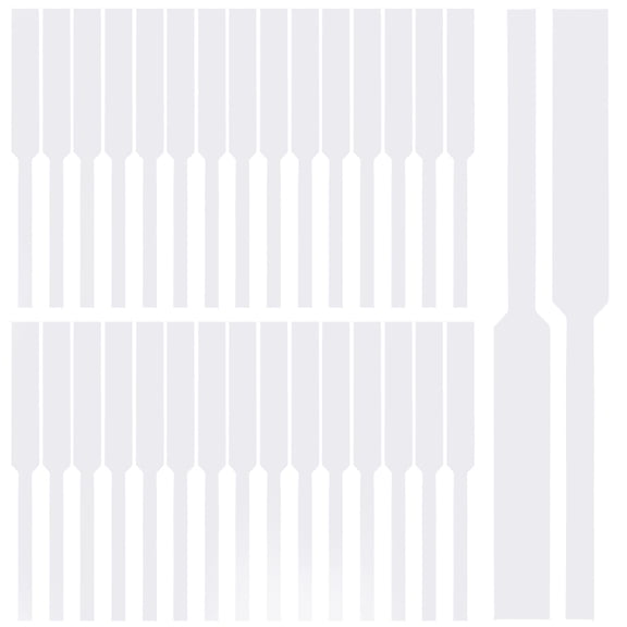 4 Sets Perfume Paper Test Strips for Aromatherapy Fragrance Scent Tester Rectangle 131x12x0.4mm 100pcs/set