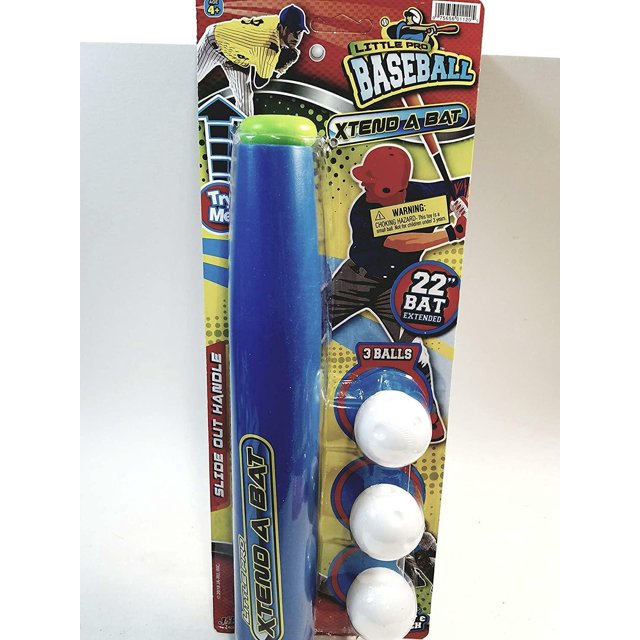 4 Sets Plastic Baseball Bat Kit with Baseball Toy for Kids Children