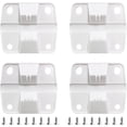 thumbnail image 1 of 4 Sets Plastic Cooler Hinges & Screws Set Compatible with Coleman Coolers, 1 of 5