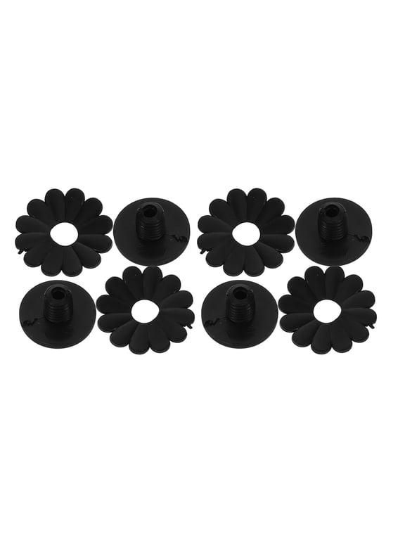 4 Sets Pole Umbrella Tips Convenient 8mm Umbrella Plastic Tip Replacement Covers