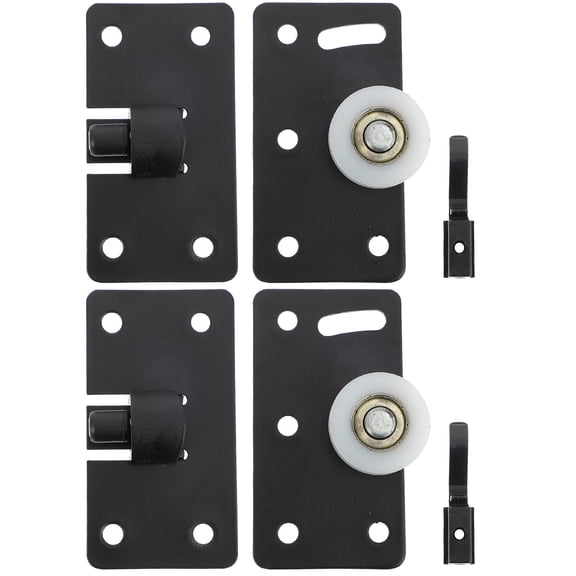 4 Sets Premium Sliding Door Rollers Sliding Door Wheels Cabinet Door Pulleys